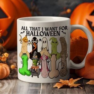 Naughty Humor Halloween Coffee Mug